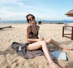 Unzzy HOT SALE Sexy Sequined Bikini KF90492