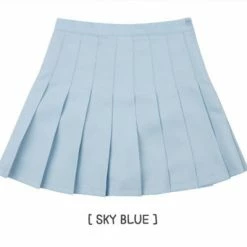 Unzzy High Waist Pleated Skirt KF50047