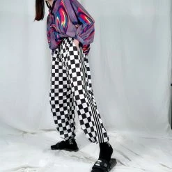 Unzzy HOT SALE Harajuku Plaid Pants KF90152 8 Unzzy HOT SALE Harajuku Plaid Pants KF90152