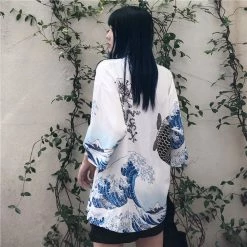 Unzzy Japanese Kimono Sun Protection Clothing KF30369 7 Unzzy Japanese Kimono Sun Protection Clothing KF30369