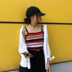 Unzzy Rainbow Sling Vest KF90630