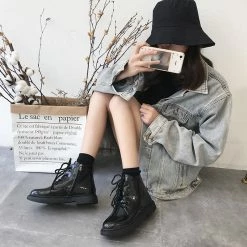 Unzzy Chic Martin Boots KF90143 HOT SALE