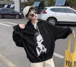 Unzzy Harajuku Sweater Hoodie KF24034 HOT SALE