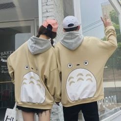Unzzy Totoro Couple Plus Velvet Sweater KF25063 HOT SALE