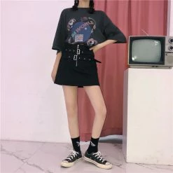 Unzzy Harajuku Retro Skirt KF25025 HOT SALE 10 Unzzy Harajuku Retro Skirt KF25025 HOT SALE