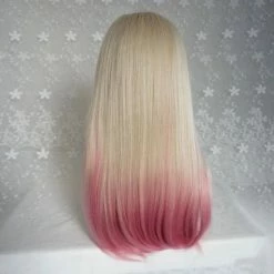 Unzzy HOT SALE Pink Gradient Big Wave Wig KF24089 16 Unzzy HOT SALE Pink Gradient Big Wave Wig KF24089