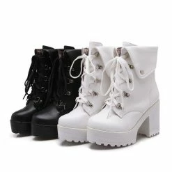 Unzzy HOT SALE Artin Boots High Heels KF81775