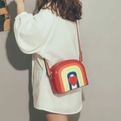 Unzzy Rainbow Diagonal Bag KF90556 HOT SALE 18 Unzzy Rainbow Diagonal Bag KF90556 HOT SALE