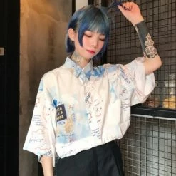 Unzzy HOT SALE Vintage Nautical Illustration Printed Short Sleeve T-shirt KF2362 16 Unzzy HOT SALE Vintage Nautical Illustration Printed Short Sleeve T-shirt KF2362