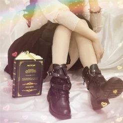 Unzzy Black Boots KF25029 HOT SALE