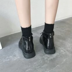 Unzzy HOT SALE Ulzzang Martin Boots KF90258