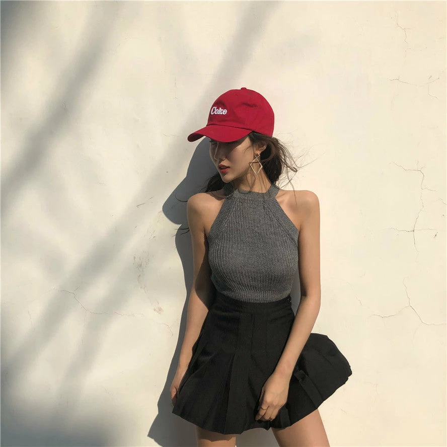 Unzzy HOT SALE High Waist Pleated Skirt KF2348 7 Unzzy HOT SALE High Waist Pleated Skirt KF2348