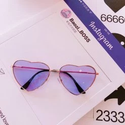 Unzzy Heart-shaped Glasses KF81282