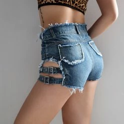 Unzzy Denim Shorts KF90427 HOT SALE