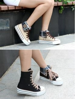 Unzzy High-top Casual Canvas Shoes KF2298 HOT SALE 20 Unzzy High-top Casual Canvas Shoes KF2298 HOT SALE
