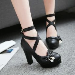 Unzzy HOT SALE Cute Bow Shoes KF90075