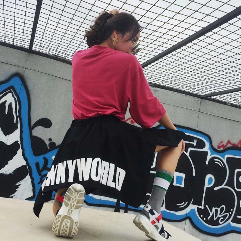 Unzzy HOT SALE Harajuku Irregular Skirt KF90361 6 Unzzy HOT SALE Harajuku Irregular Skirt KF90361