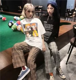 Unzzy Unisex Plaid Pants KF9102 HOT SALE