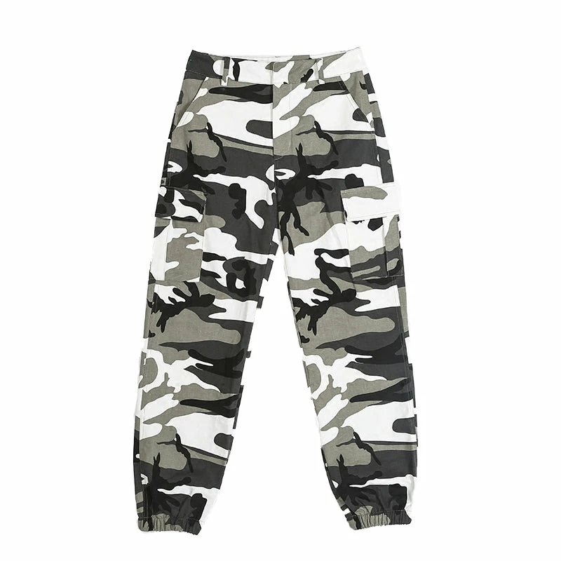 Unzzy Hip Hop Camouflage High Waist Pants KF81110 5 Unzzy Hip Hop Camouflage High Waist Pants KF81110