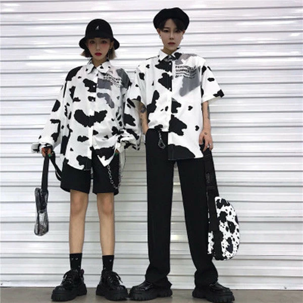 Unzzy Matching Milk Shirt KF80027 HOT SALE 3 Unzzy Matching Milk Shirt KF80027 HOT SALE