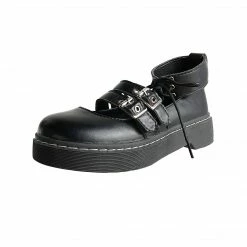 Unzzy Harajuku Style Leather Shoes KF30300 9 Unzzy Harajuku Style Leather Shoes KF30300