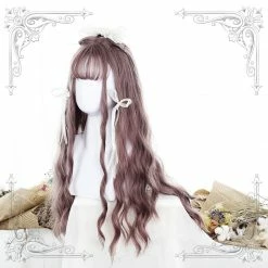 Unzzy Psastel Long Roll Wig KF90735 9 Unzzy Psastel Long Roll Wig KF90735