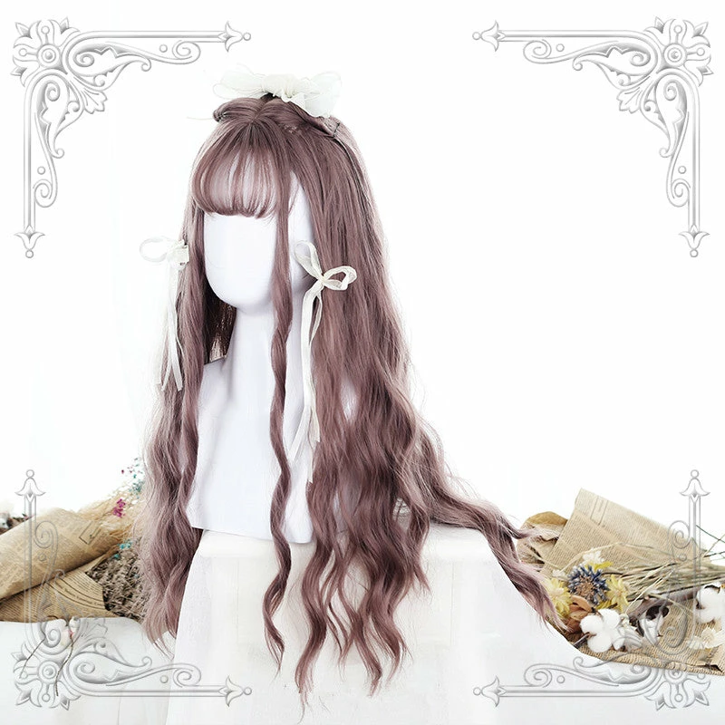 Unzzy Psastel Long Roll Wig KF90735 4 Unzzy Psastel Long Roll Wig KF90735