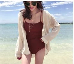 Unzzy Sexy Backless One-piece Swimsuit KF50023 HOT SALE