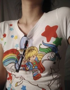 Unzzy HOT SALE Cartoon Rainbow T-shirt KF90280 14 Unzzy HOT SALE Cartoon Rainbow T-shirt KF90280