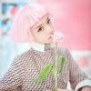 Unzzy Pink Short Hair Wig KF24087
