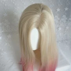 Unzzy HOT SALE Pink Gradient Big Wave Wig KF24089 17 Unzzy HOT SALE Pink Gradient Big Wave Wig KF24089