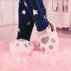 Unzzy Cartoon Plush Cotton Slippers KF82443 HOT SALE