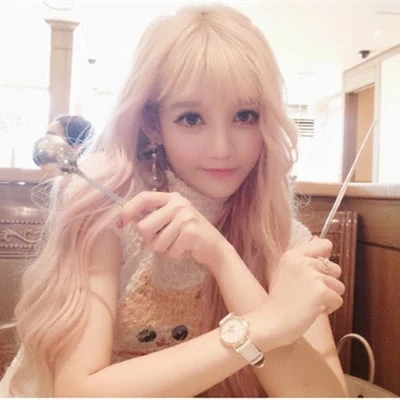 Unzzy Golden Wig KF25009 6 Unzzy Golden Wig KF25009