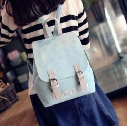 HOT SALE Unzzy Students Pu Backpack KF10097