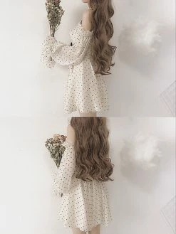 Unzzy Chic Polka Dot Dress KF90490 Dresses/Skirt 13 Unzzy Chic Polka Dot Dress KF90490 Dresses/Skirt