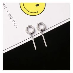 Unzzy Hip-hop Simple Earrings KF30357