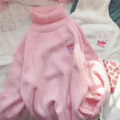 Unzzy HOT SALE Embroidered Knit Sweater KF24045