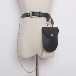 Unzzy HOT SALE Punk Chain Belt KF81210