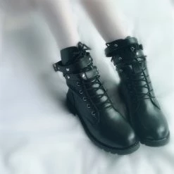 Unzzy Black Boots KF25029 HOT SALE