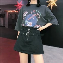 Unzzy Harajuku Retro Skirt KF25025 HOT SALE 12 Unzzy Harajuku Retro Skirt KF25025 HOT SALE