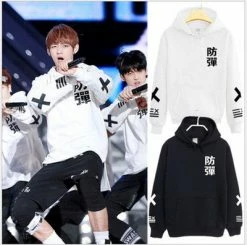 Unzzy K-POP /BTS BTS Sweater Jacket KF2370