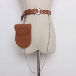 Unzzy HOT SALE Punk Chain Belt KF81210