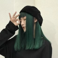 Unzzy Harajuku Green Wigs KF7613 HOT SALE