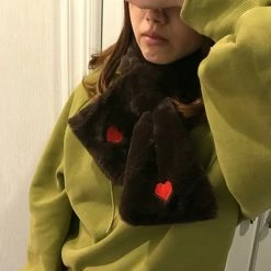 Unzzy Love Embroidered Scarf KF90123