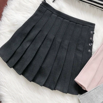 Unzzy Jk Uniform High Waist Skirt KF24046 HOT SALE 4 Unzzy Jk Uniform High Waist Skirt KF24046 HOT SALE