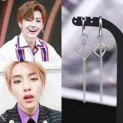 Unzzy BTS Simple Earrings KF80011 HOT SALE
