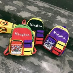 Unzzy Bags/Backpack Menghuo Hip Hop Backpack KF50126