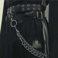 Unzzy HOT SALE Punk Dark Belt KF9478