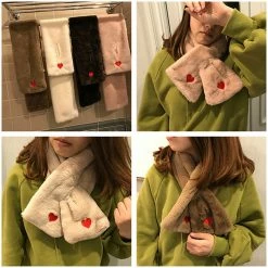 Unzzy Love Embroidered Scarf KF90123