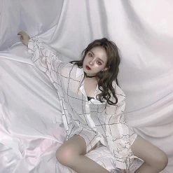 Unzzy Harajuku Long Sleeve Shirt KF30399 9 Unzzy Harajuku Long Sleeve Shirt KF30399